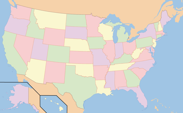 United States Map Cities
